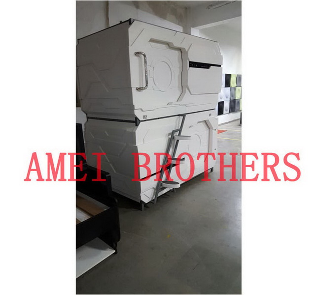 膠囊酒店厚片吸塑外殼